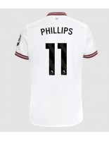 West Ham United Kalvin Phillips #11 Venkovní Dres 2023-24 Krátký Rukáv